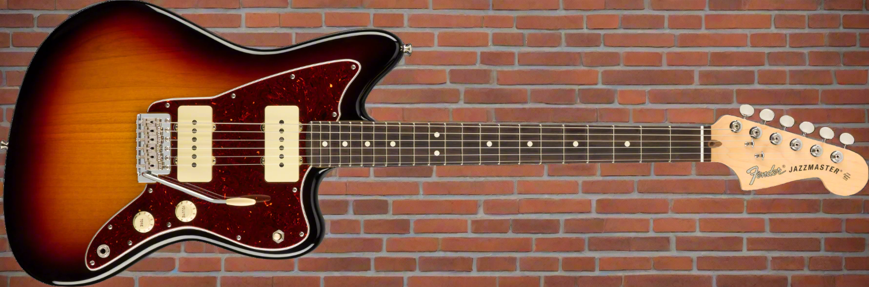 Image of FENDER American Performer Jazzmaster®, Rosewood Fingerboard, 3-Color Sunburst